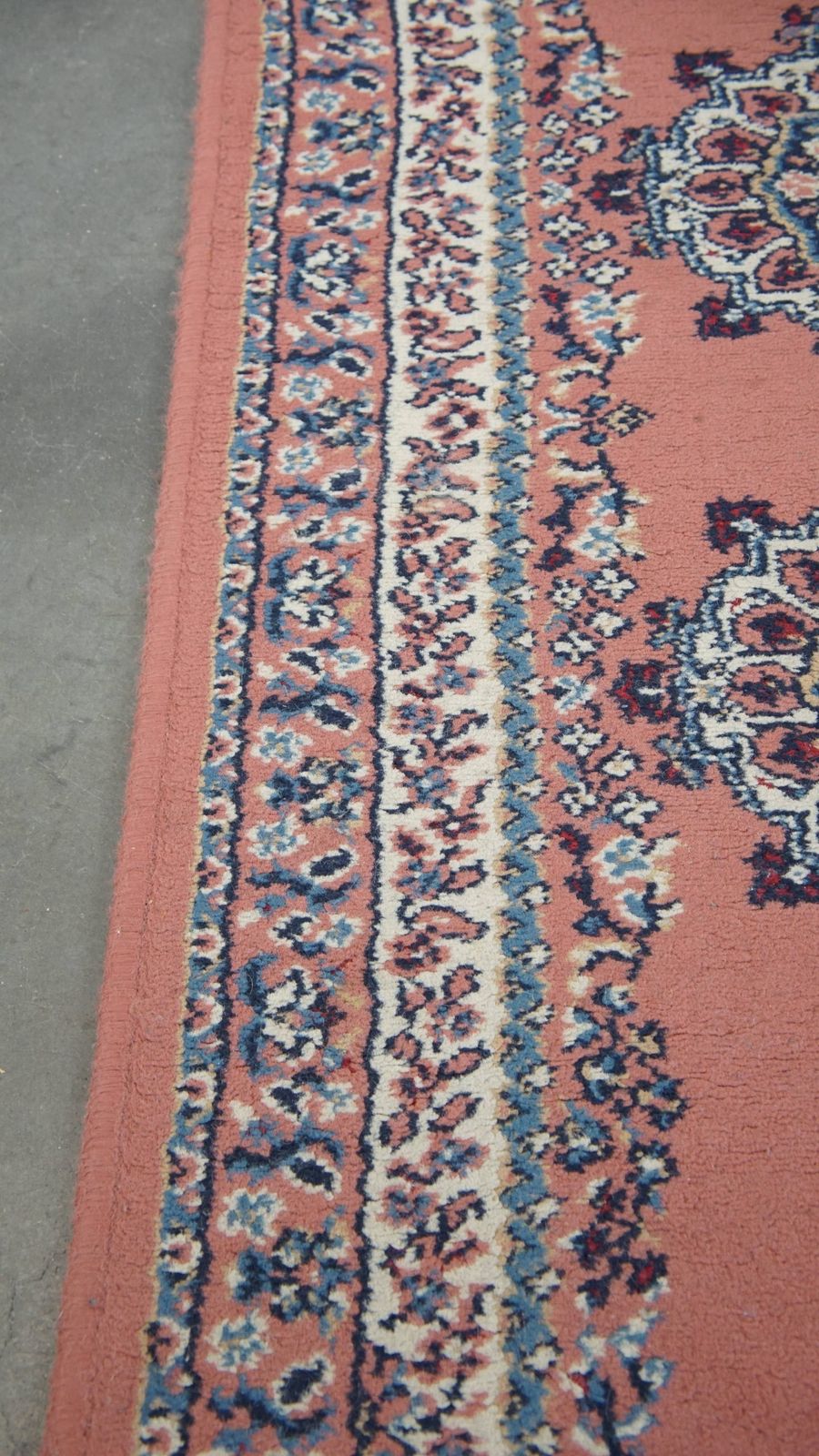 Subtiel Vloerkleed Met Roze Tinten 151x71cm photo Textiel
