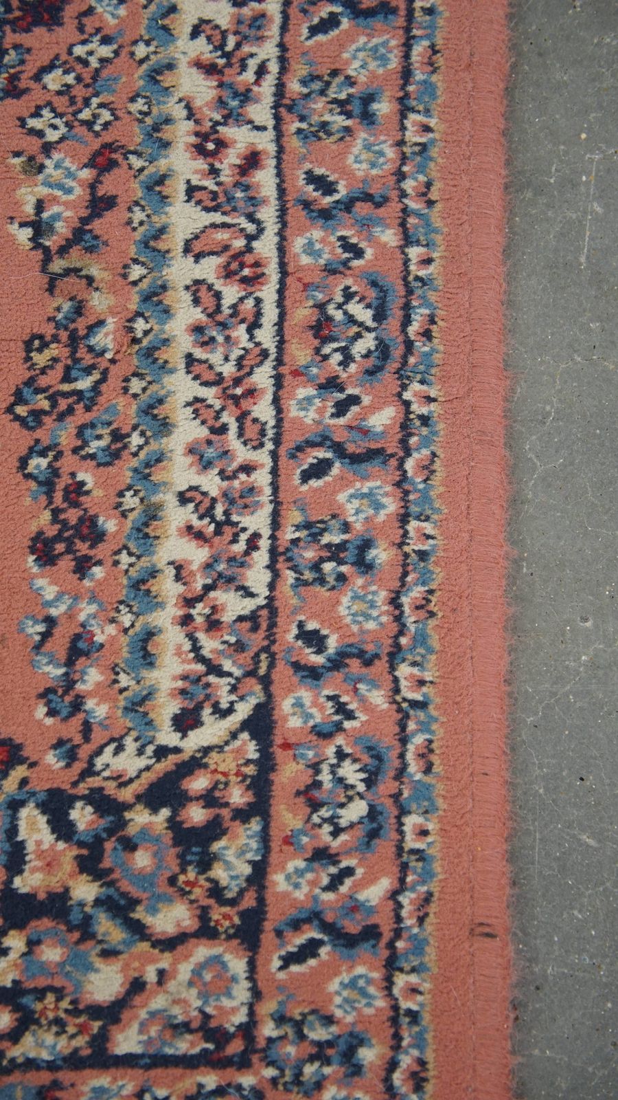 Subtiel Vloerkleed Met Roze Tinten 151x71cm photo vinterior