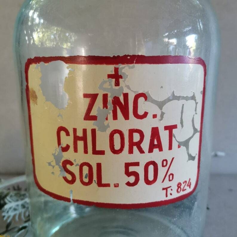 Large Glass Bottle Medicine Chemical Doctor Hospital Memorabilia Pharmacy Medical Bottle Apothecary photo 81.0