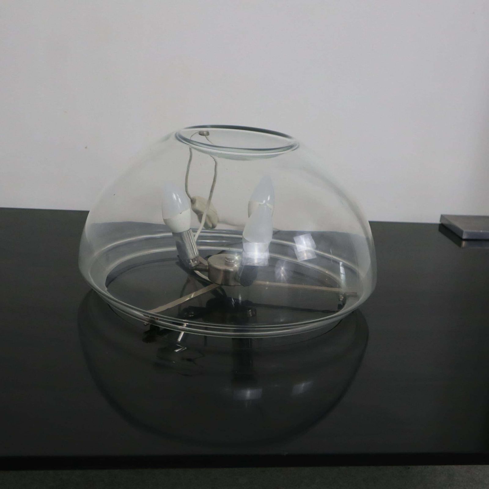 Mid Century Modern Italian Murano Glass Table Lamps, Italy, 1970s photo buy