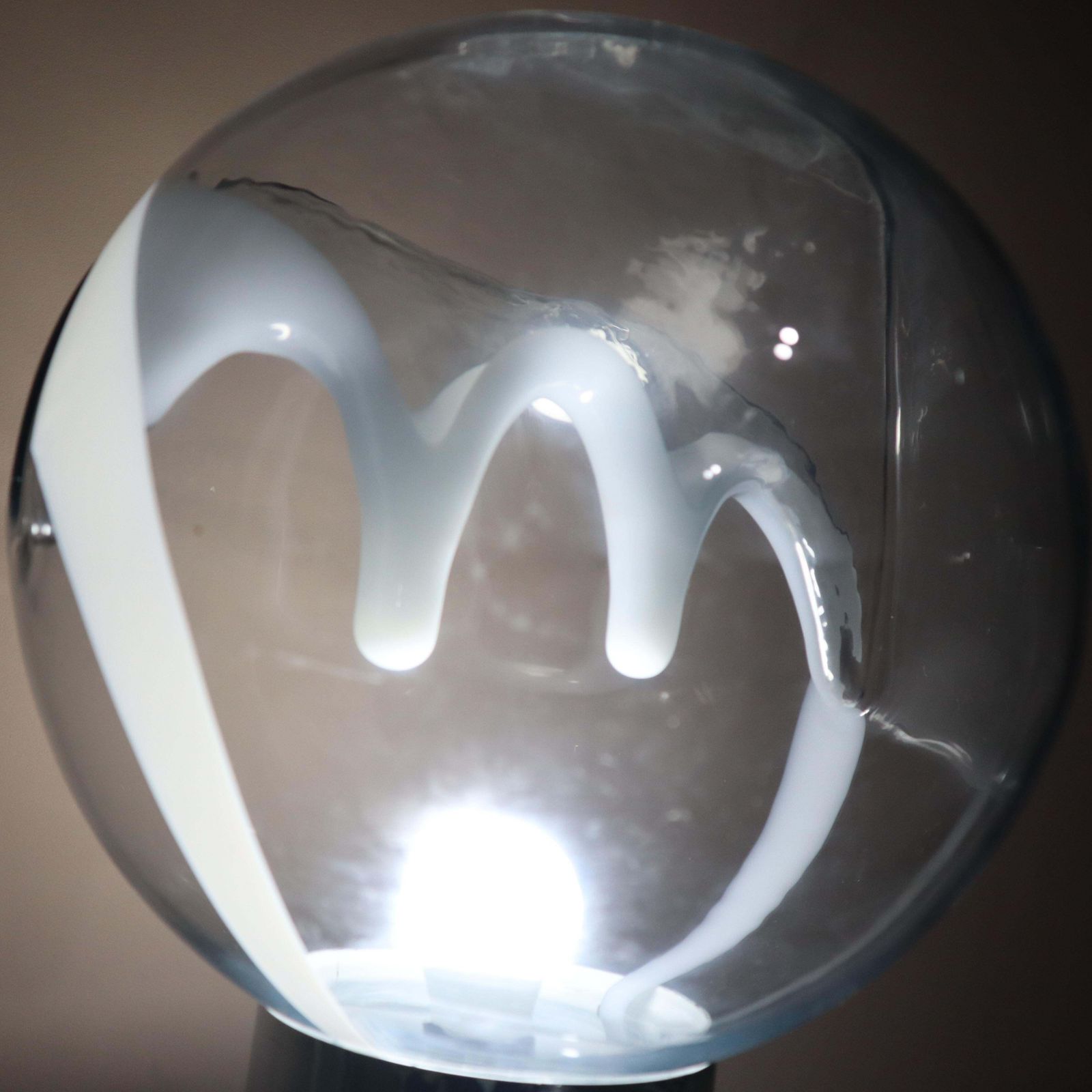 photo furniture Mid Century Murano Glass Lamp By Toni Zuccheri Venini, Italy, Circa 1970