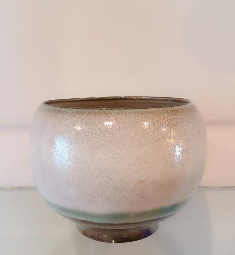 Sculpture Vase In Ceramic Stoneware Designed By Carlo Zauli In Two Tone photo 2076.0