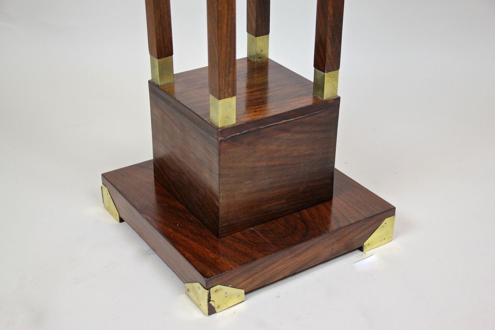 20th Century Art Nouveau Palisander Pedestal, Austria, Circa 1900 photo 2370.0