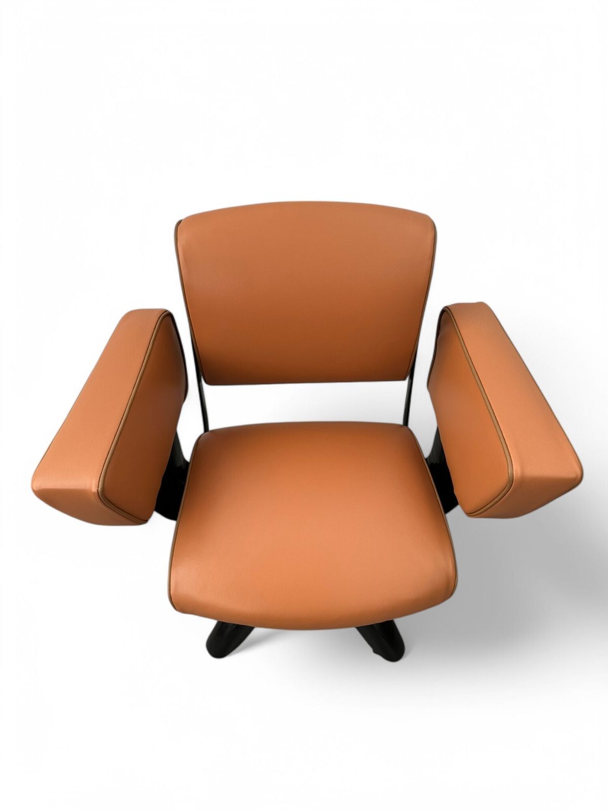Tansad De Luxe V.26 Brown Leatherette Office Chair photo buy