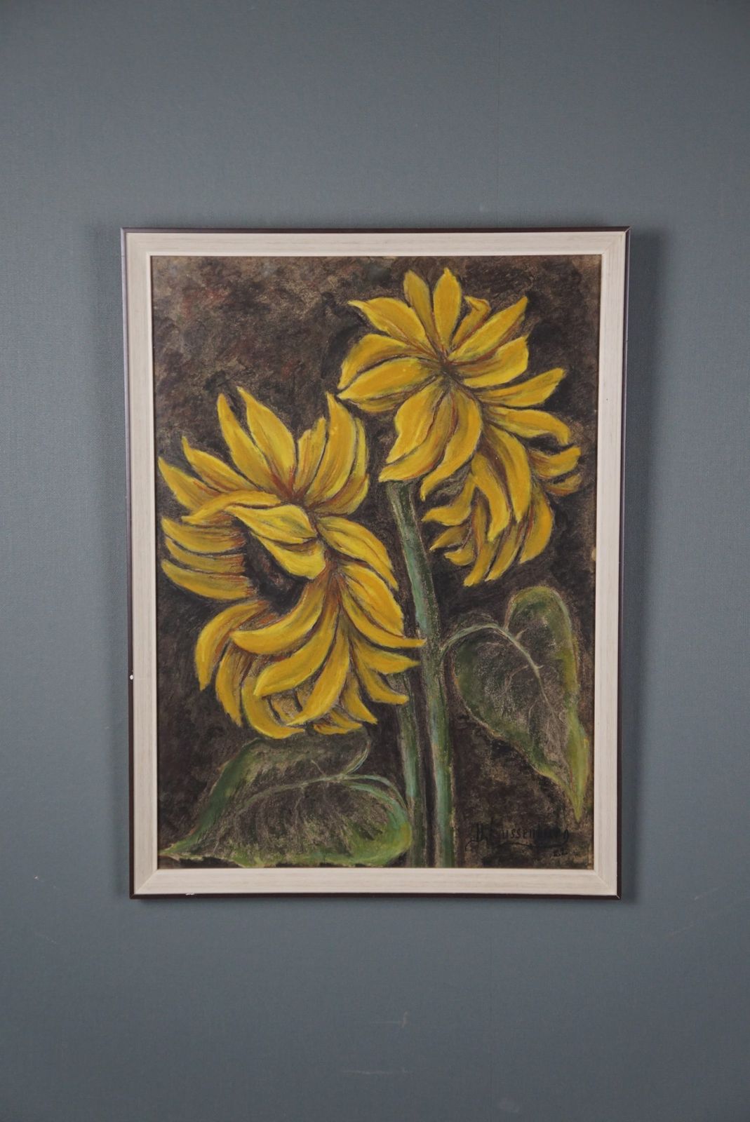 Artwork Still Life Sunflowers