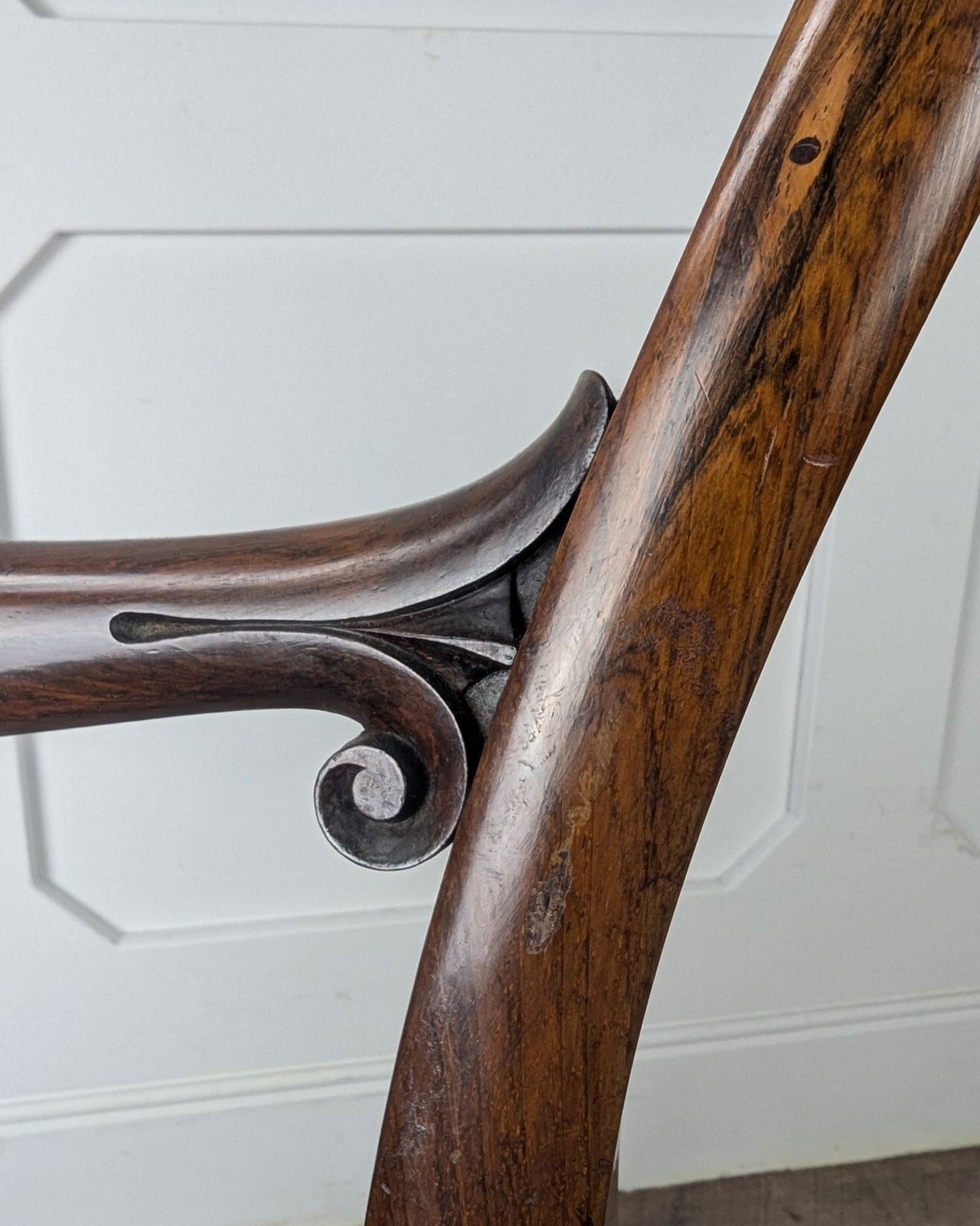 photo for sale Victorian Rosewood Kidney Back Chair