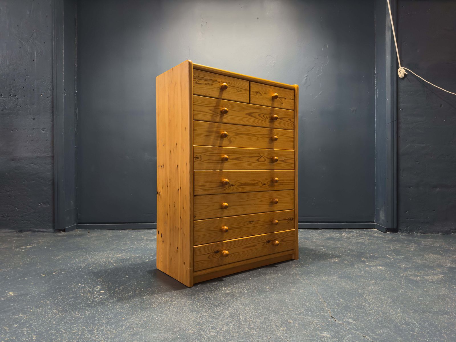 Solid Pine Chest Of Drawers