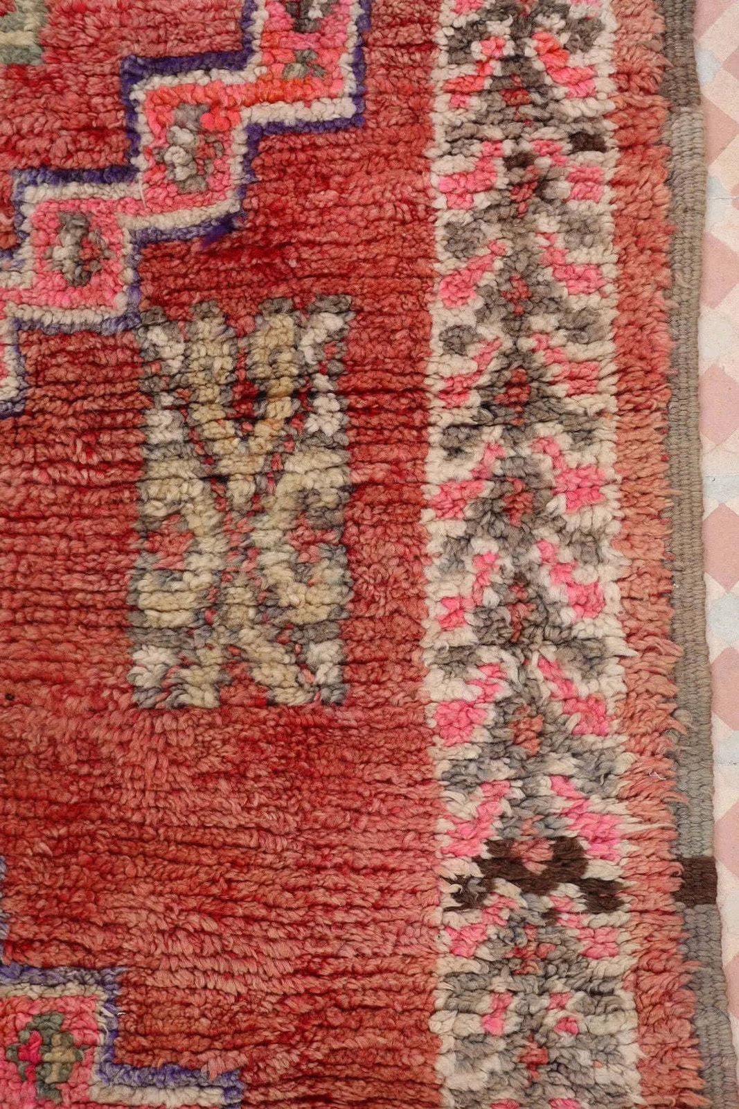 Berber Berber Berjaad Vintage Carpet   260 X 150 Cm photo vintage