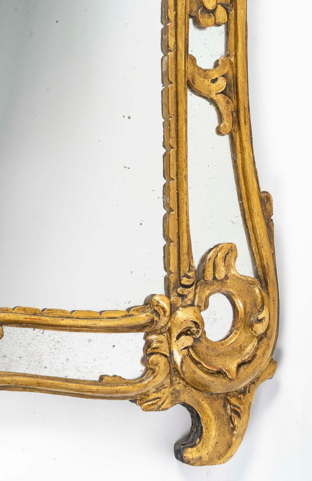 Carved And Gilded Wood Mirror In The Louis XV Style, 19th Century. photo Home Decor