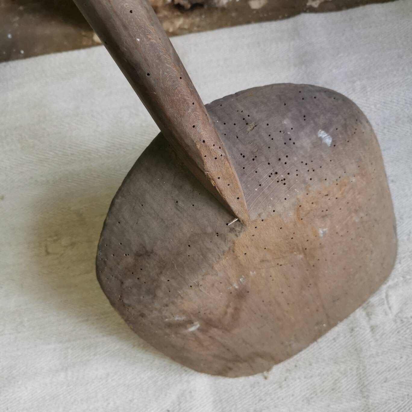 Paddle Antique Baking Spoon Dough Spade Primitive Vintage Bread Making Kitchen Tool Hand Carved