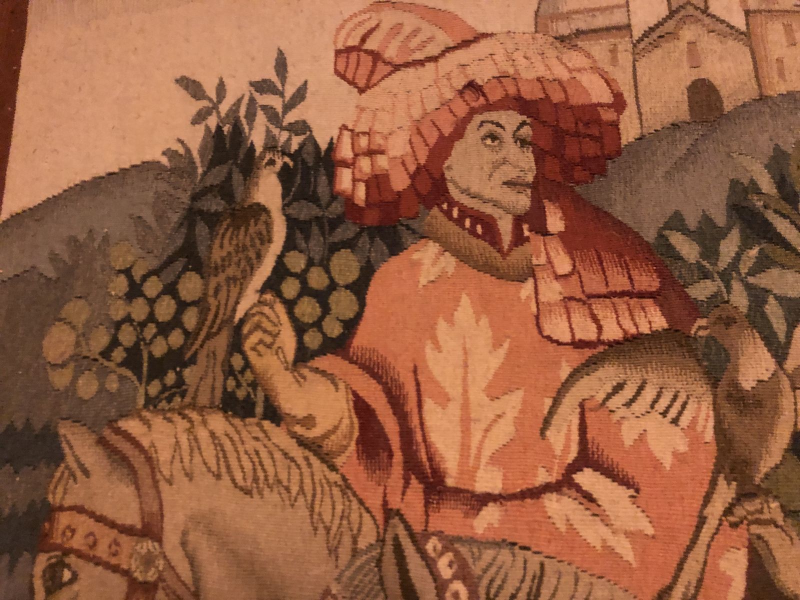 Departure For The Hunt   Unique 19th Century French Aubusson Style Tapestry photo vinterior
