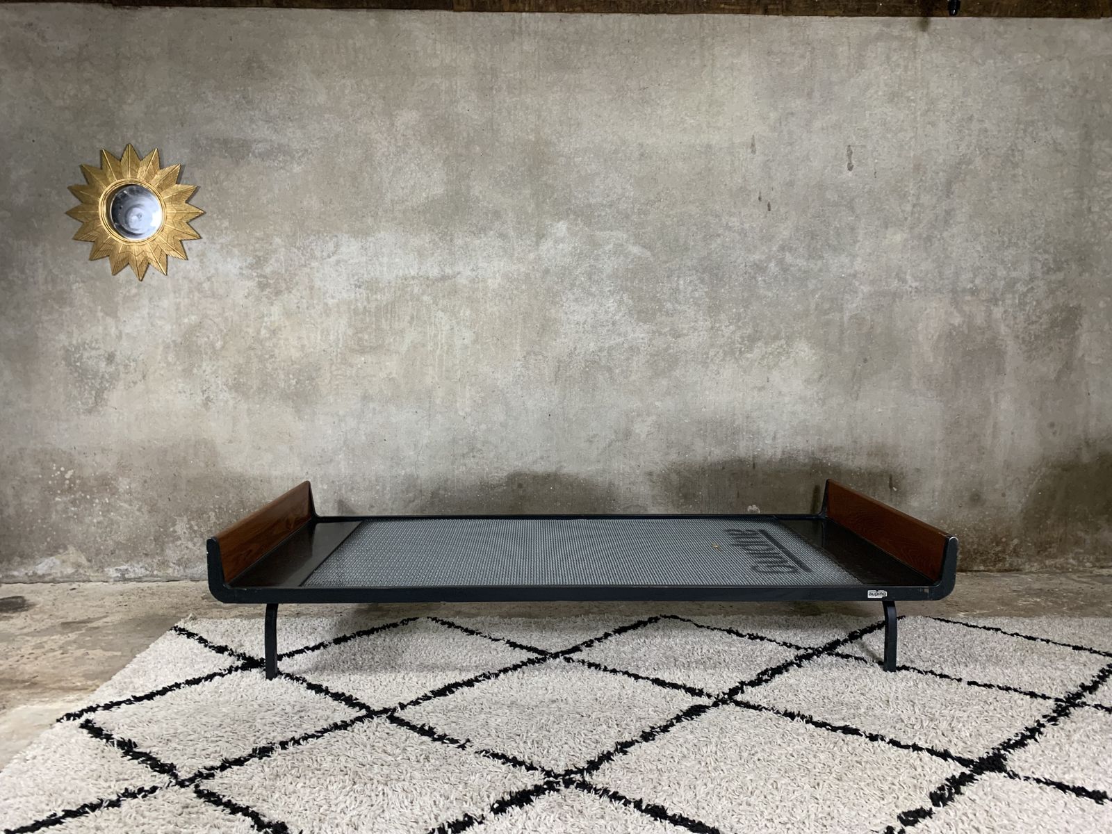 Mid Century Teak Daybed By Friso Kramer For Auping 1960s photo vinterior