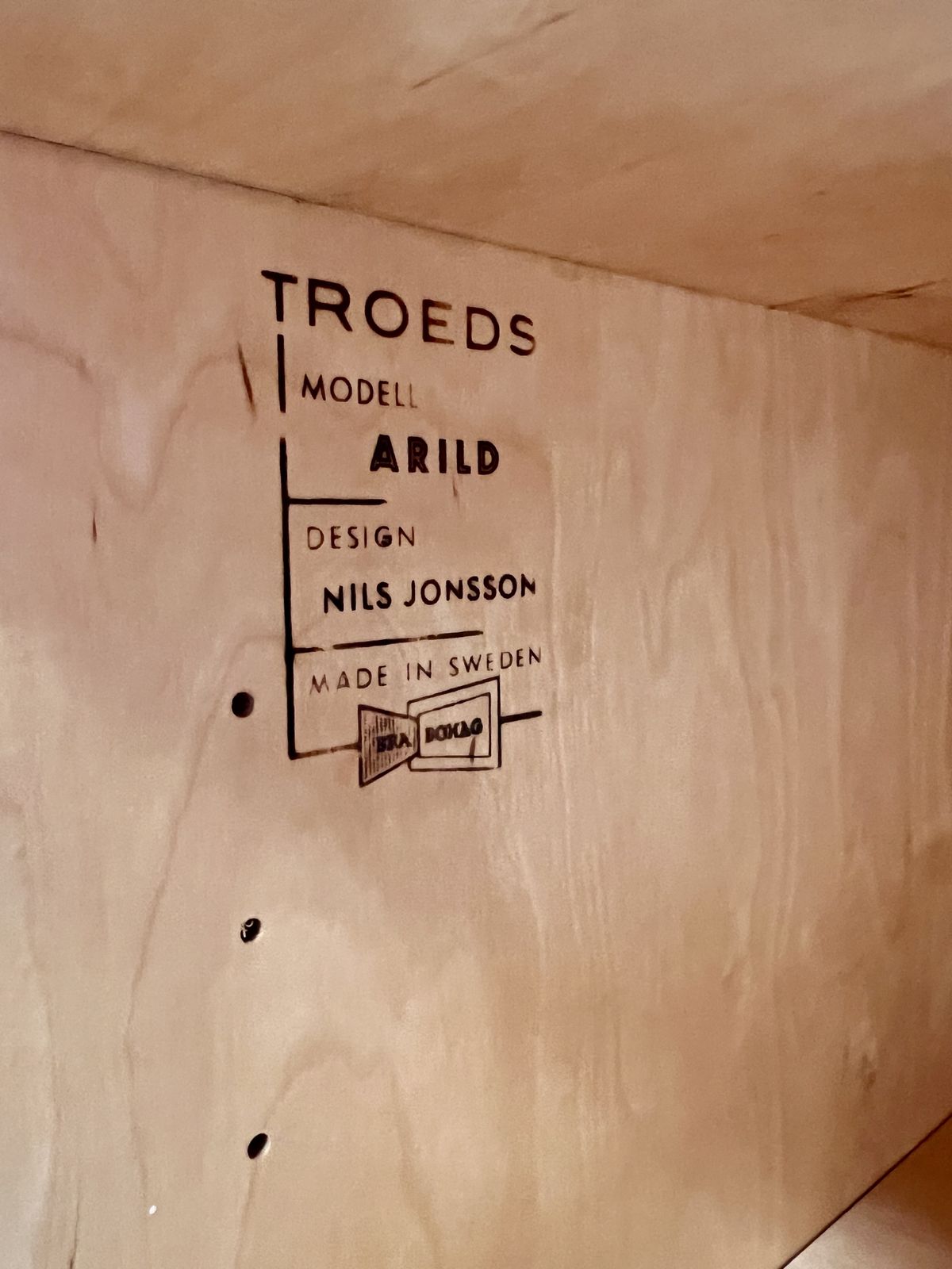 1960s 'Alrid' Sideboard By Nils Jonson For Troeds Bjärnum photo vintage