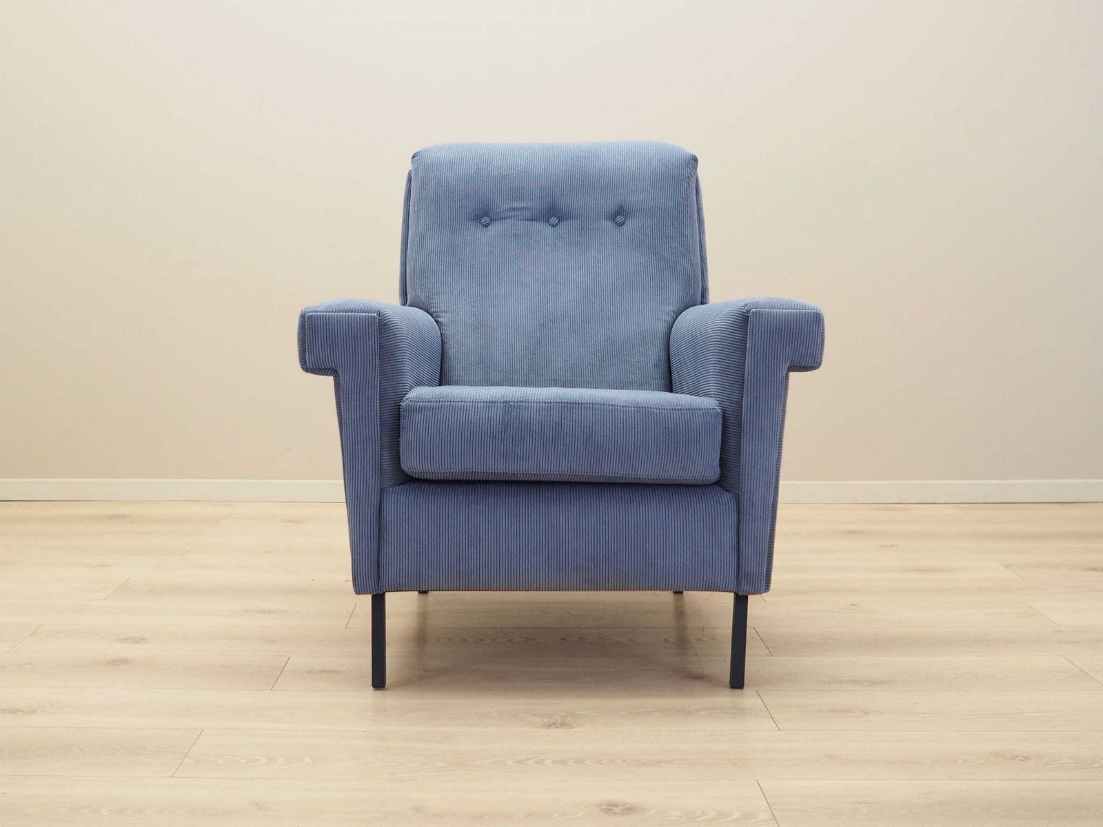 Blauwe Fauteuil, Italiaans Design, Jaren 1970, Productie: Italië photo for sale