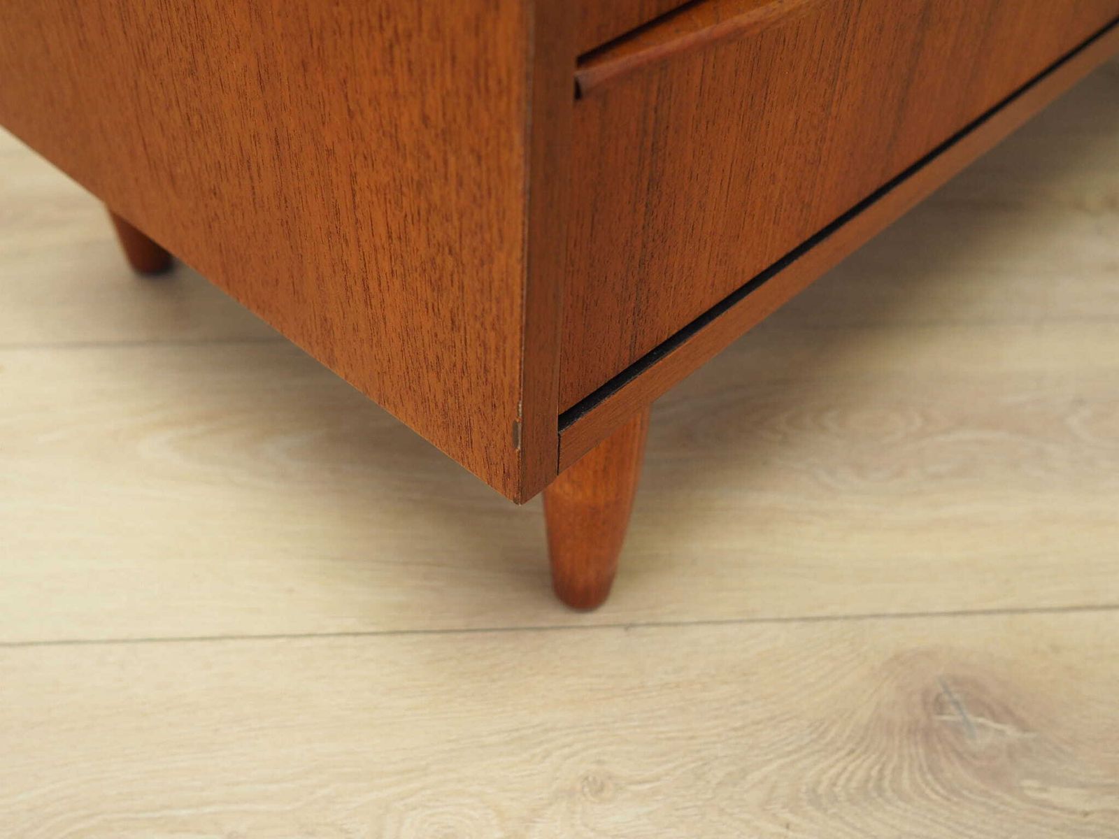 photo vintage Teakhouten Ladekast, Deens Design, Jaren 1970, Productie: Denemarken