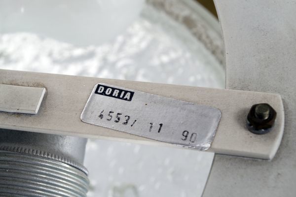 photo furniture Mid Century Ice Glass Chandelier From Doria