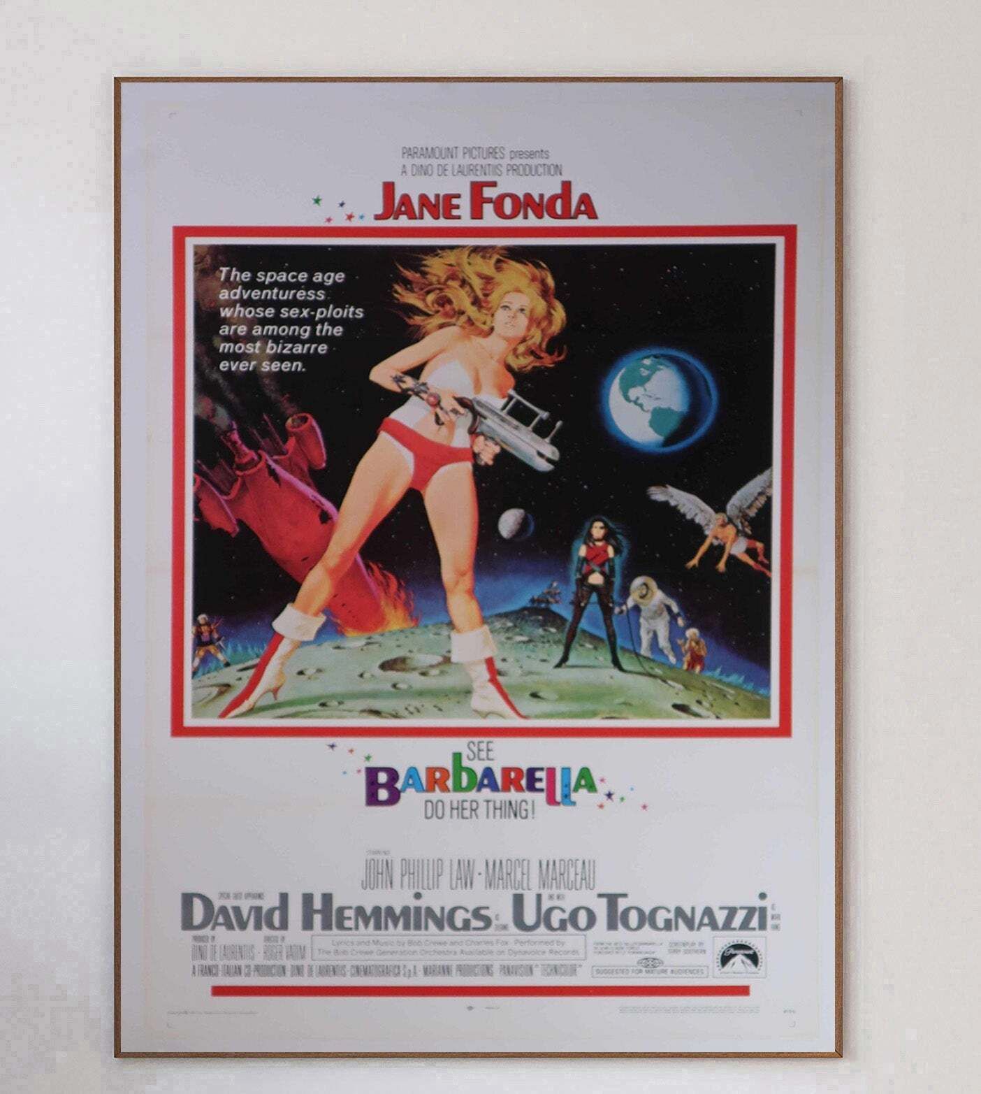 Barbarella  Original Vintage Poster photo 700.0