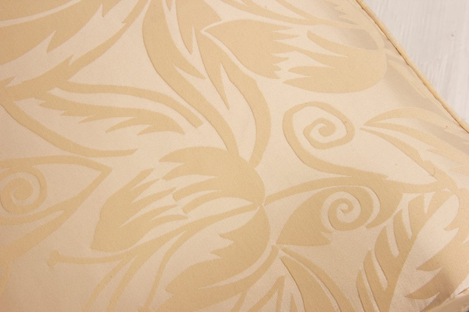 Art Deco Lounge Chairs Upholstered In Eggshell Damask Fabric C.1930 photo furniture