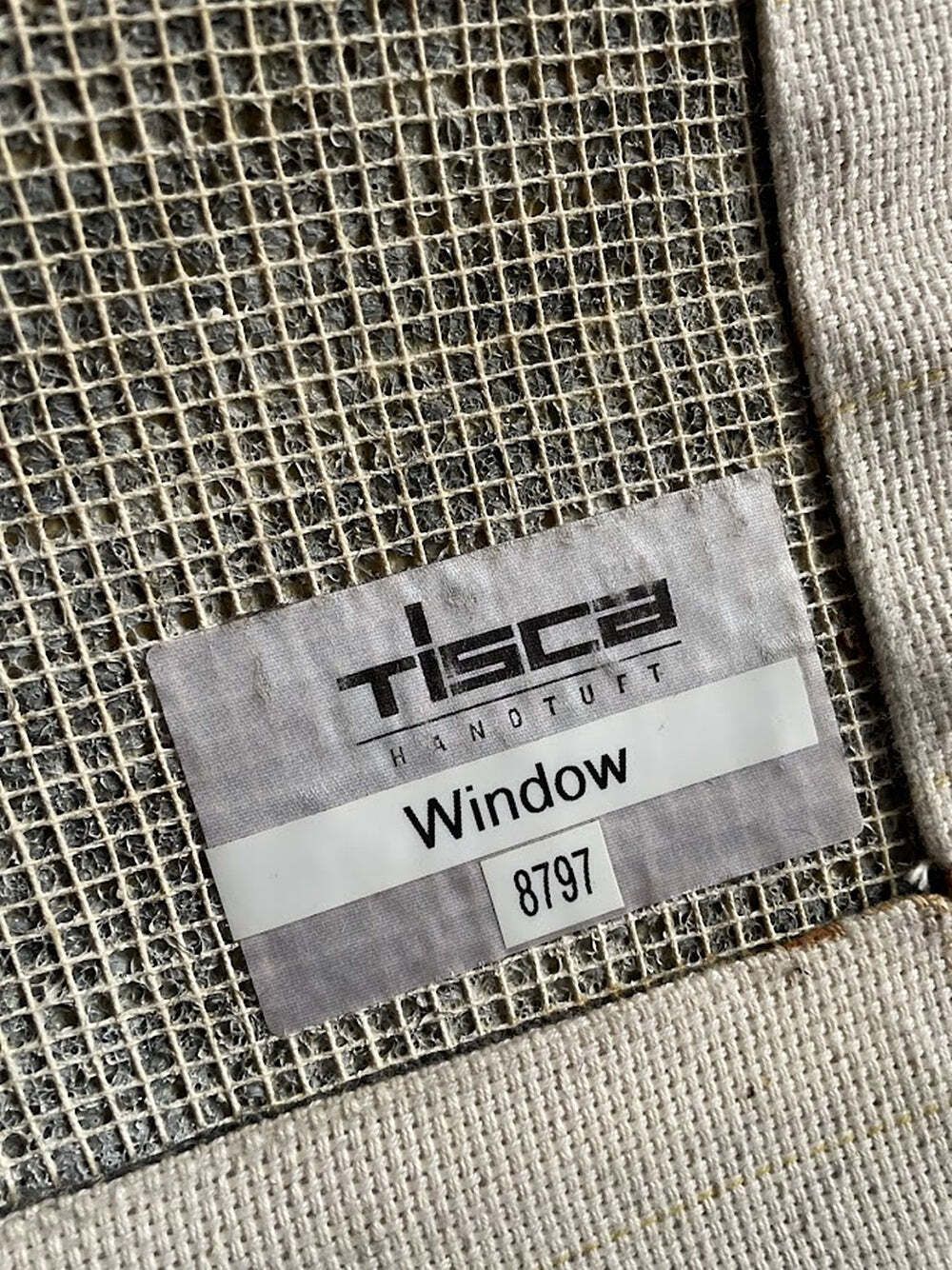 "Window" Handgetuft Vloerkleed Van Tisca Switzerland, Jaren 1990 photo vinterior