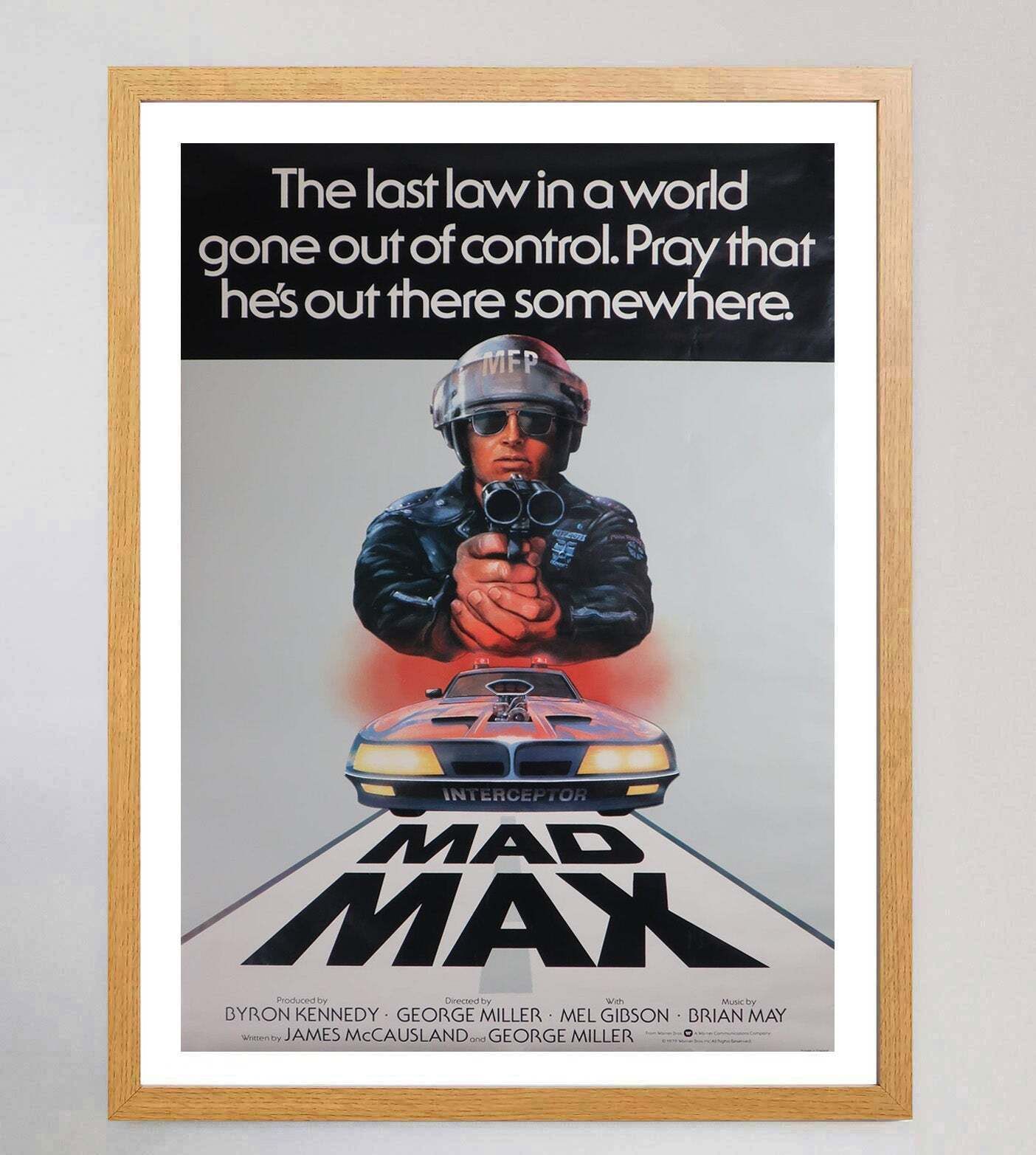 Mad Max Original Vintage Poster photo for sale