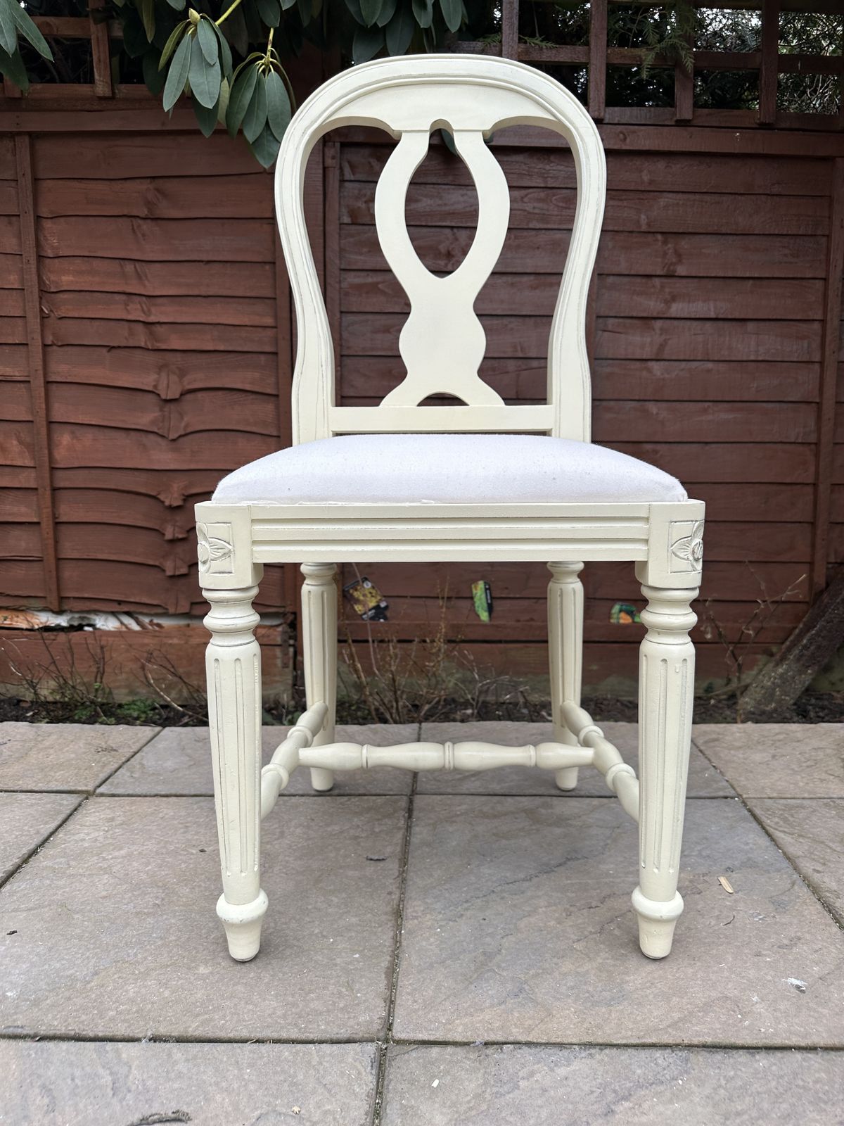 Elegant Laura Ashley Gustavian Style Chair   Great Condition photo for sale
