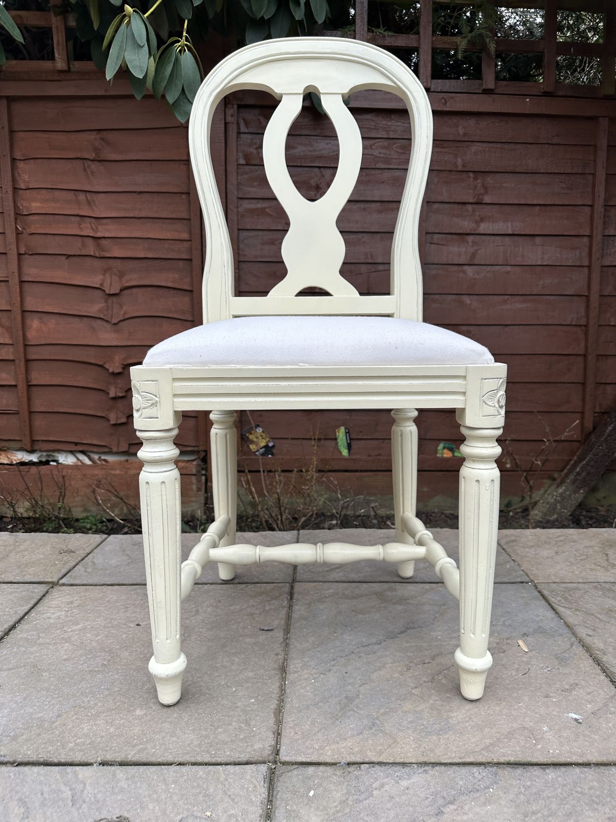 Elegant Laura Ashley Gustavian Style Chair   Great Condition photo buy