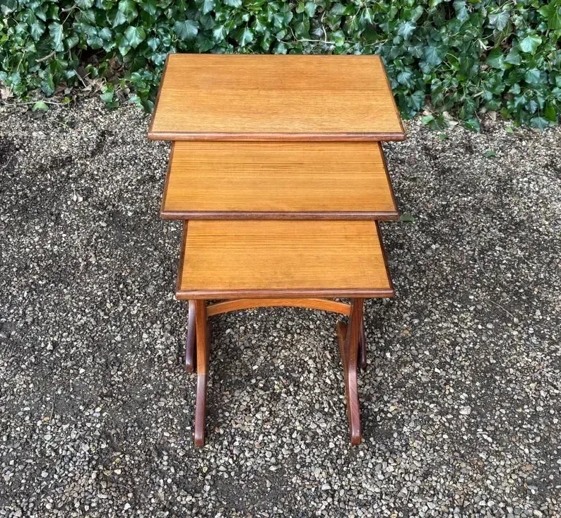 Vintage Mid Century G Plan Nest Of Tables photo for sale