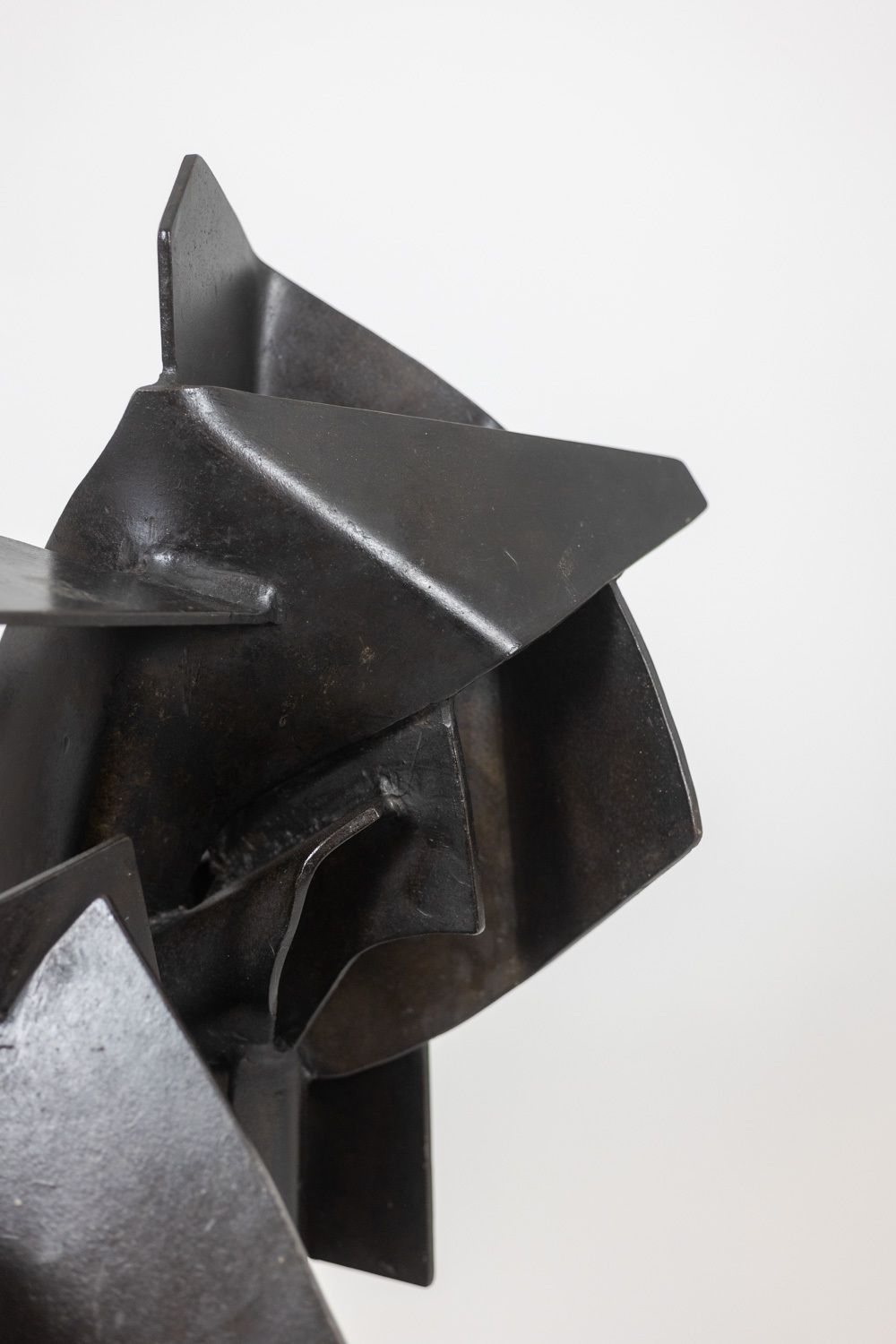 Jean Campa. Patinated And Cut Iron Sculpture. 1980s. photo for sale