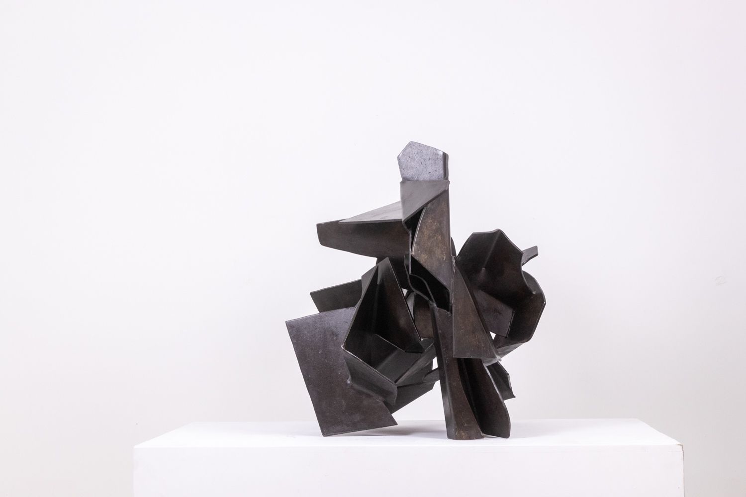 Jean Campa. Patinated And Cut Iron Sculpture. 1980s. photo 5500.0