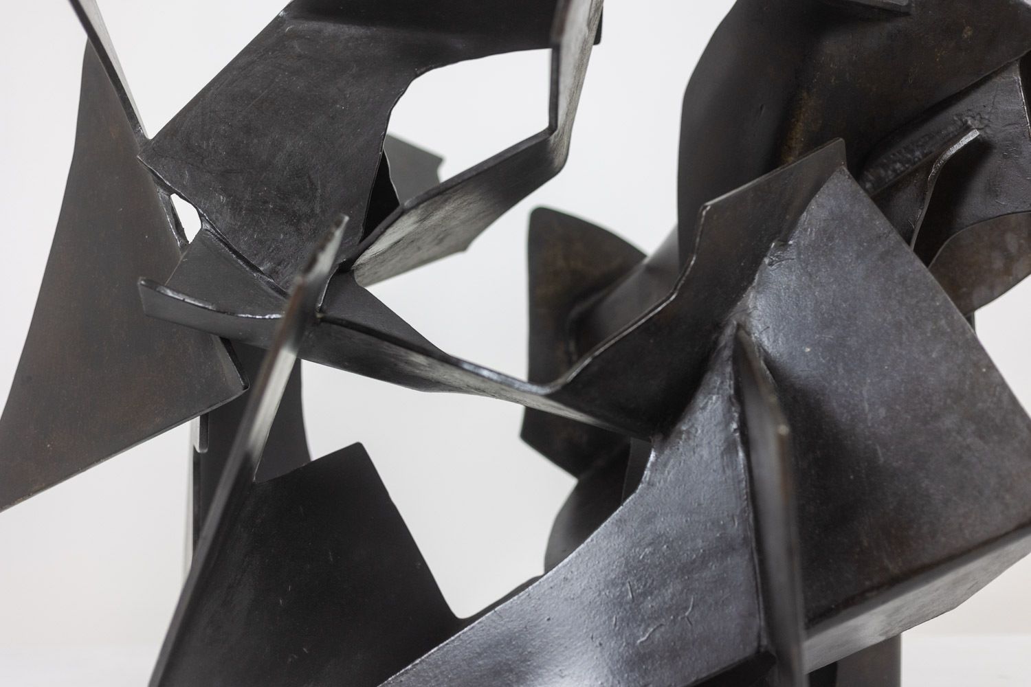 5500.0 Jean Campa. Patinated And Cut Iron Sculpture. 1980s. photo