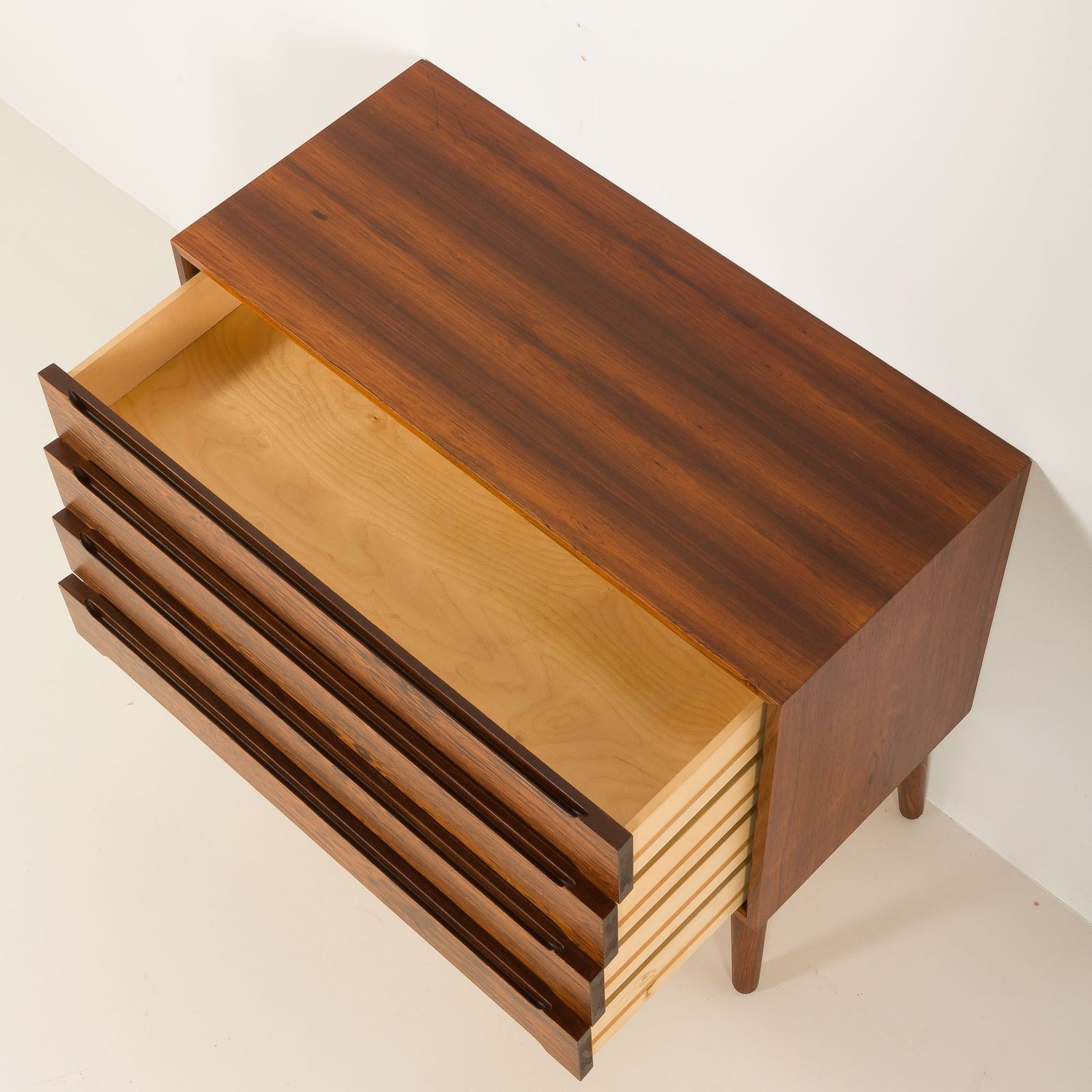 photo for sale Scandinavian Minimalist Rosewood Chest Of Drawers In The Style Of Nils Jonsson, 1960s