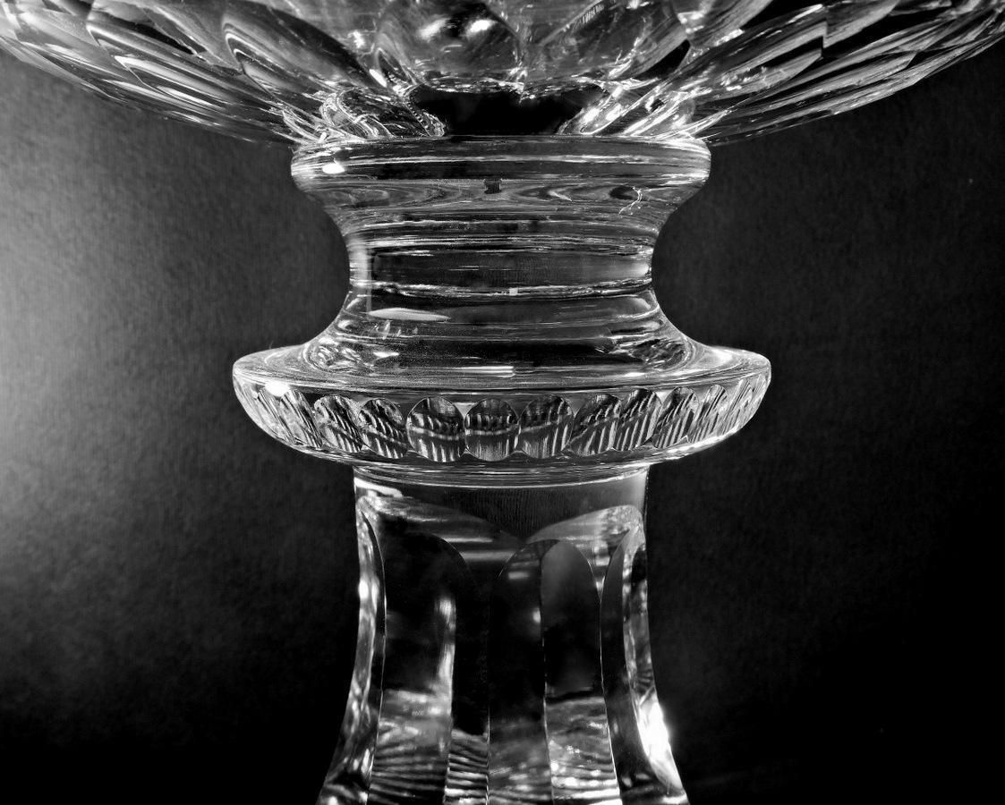 photo buy Florentine Renaissance Style Huge Italian Cut And Ground Crystal Medici Vase