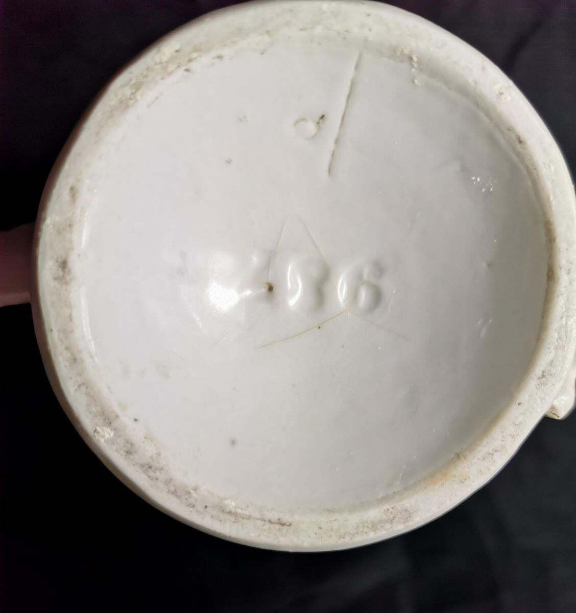 photo vintage Porcelain De Paris Pair French Wedding Vases For Church