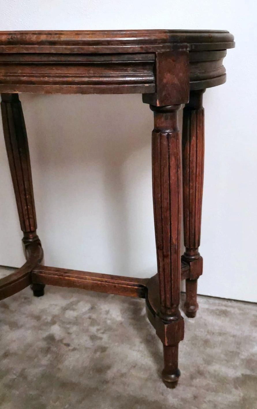 photo vinterior Louis XVI Style French Bench With "Vienna Straw" Seat