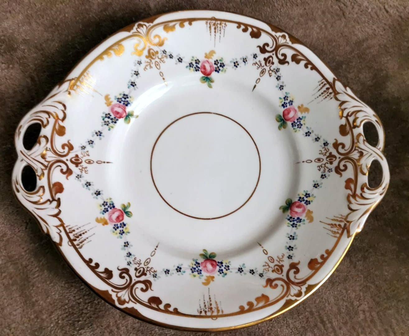 photo vinterior Napoleon III Style Porcelain De Paris Coffee/Tea Service For 12 People 28 Pieces