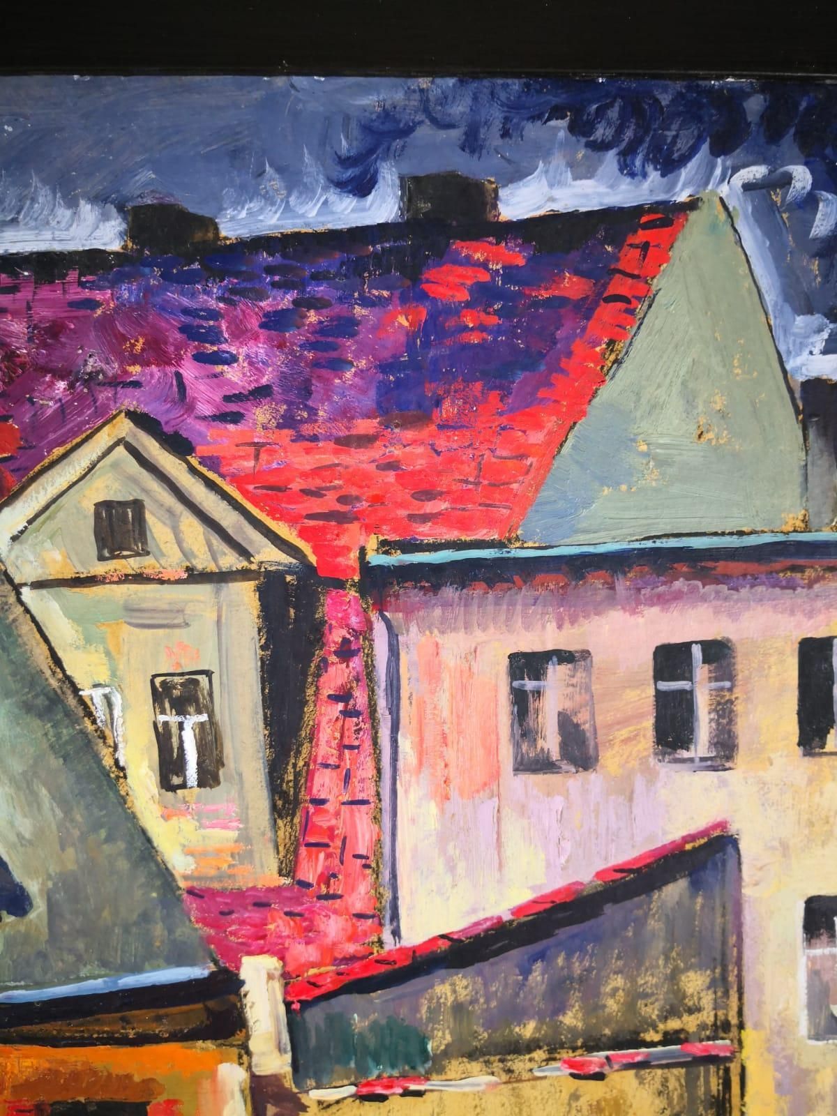 photo furniture 20th Century Munteanu Gheorghe Oil Painting