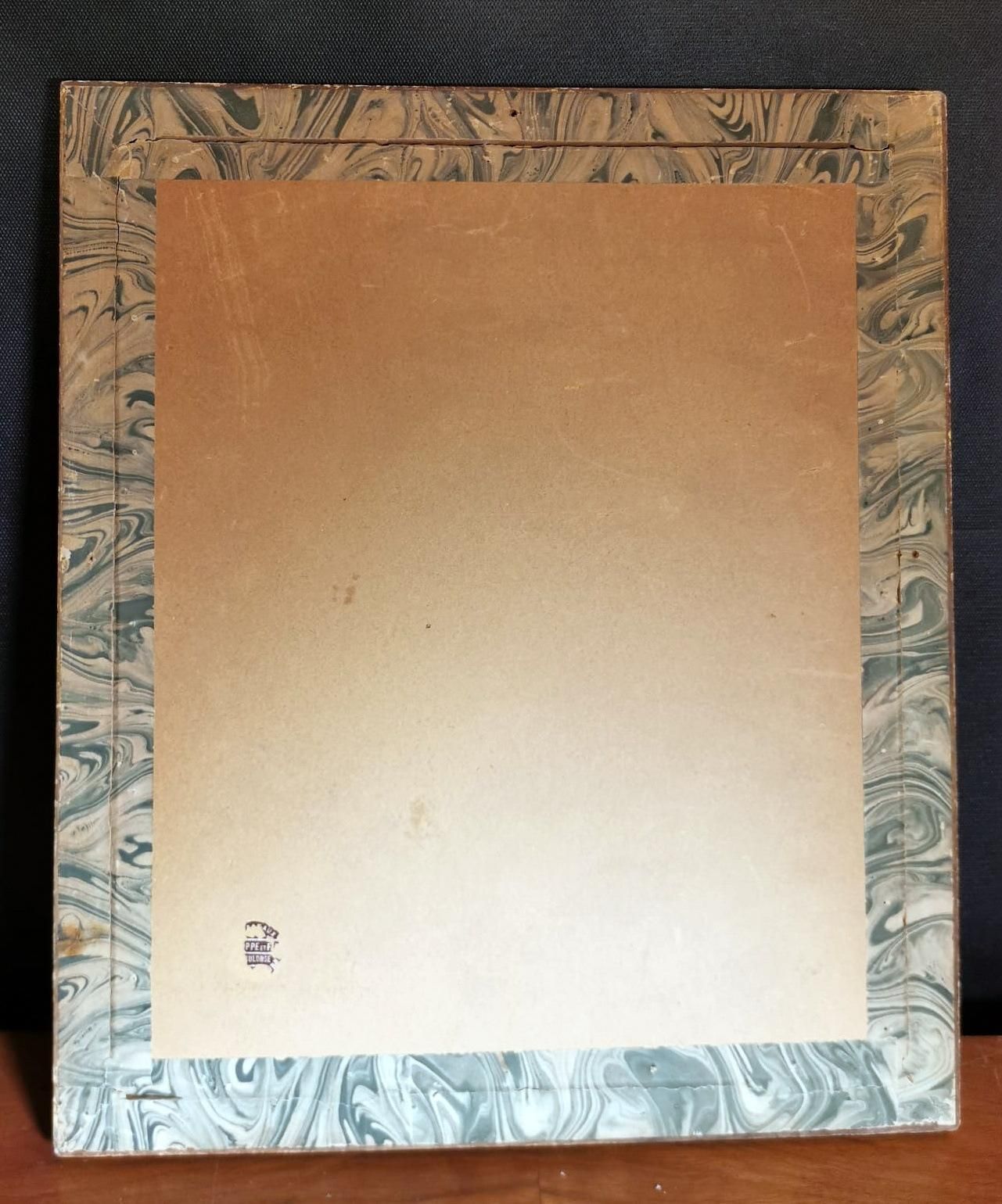 photo buy Pair Of English Color Prints With Golden Frames