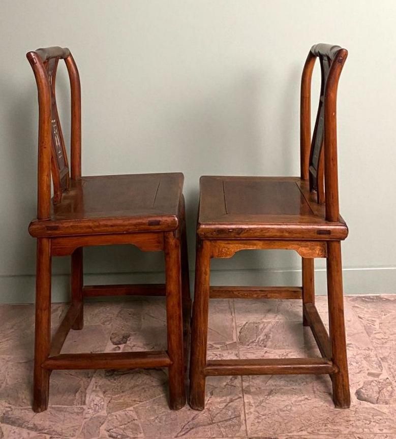 photo furniture Ming Dynasty Style Four Chinese Ceremonial Chairs