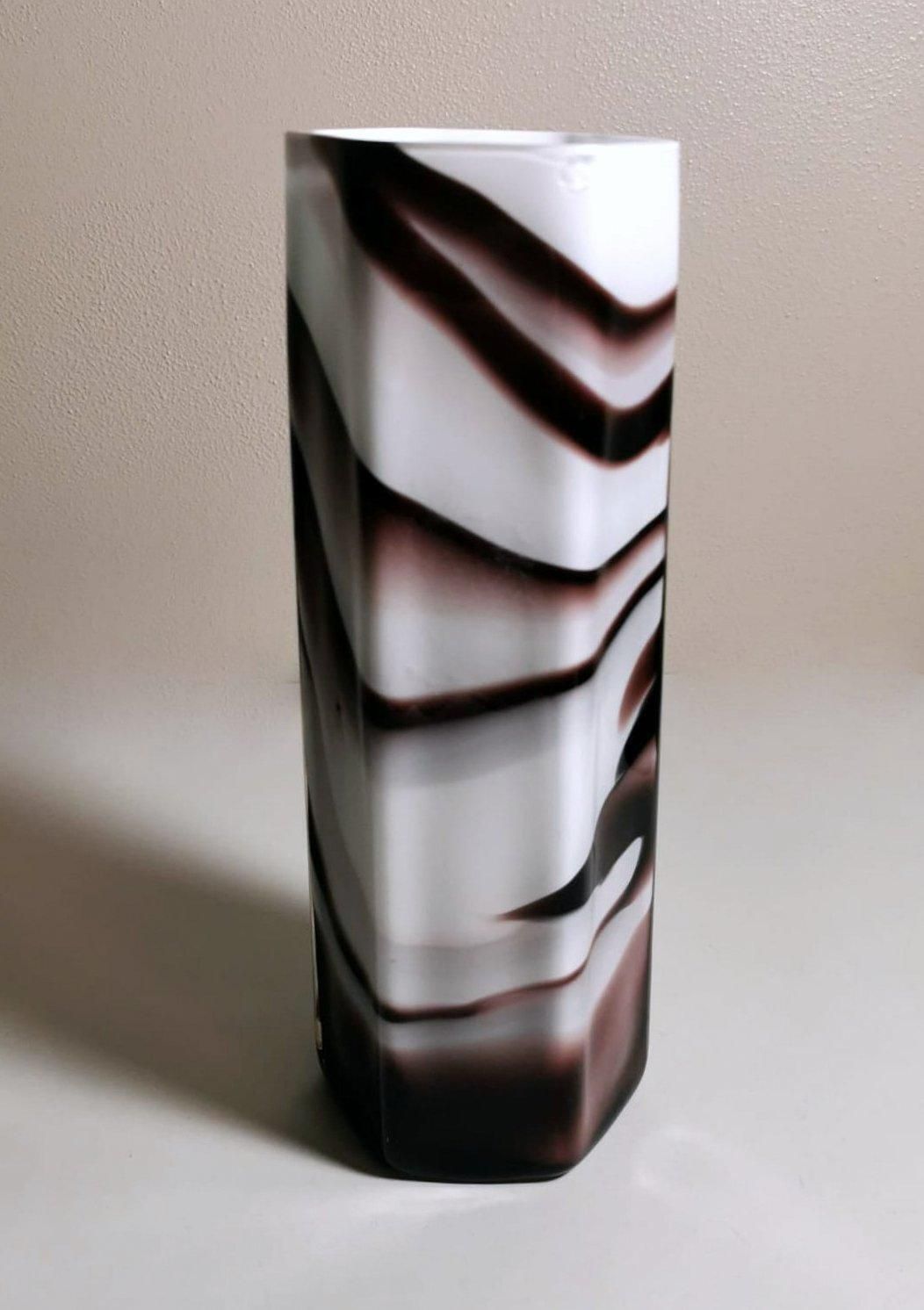 Moretti Carlo Murano Vase In Colored Opaline Glass photo Home Decor