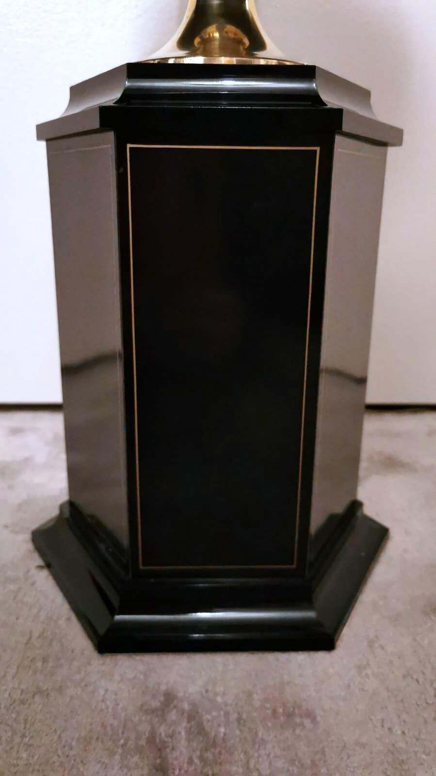 photo vinterior Maison Jansen Attibuted Hollywood Regency Style French Table Lamp