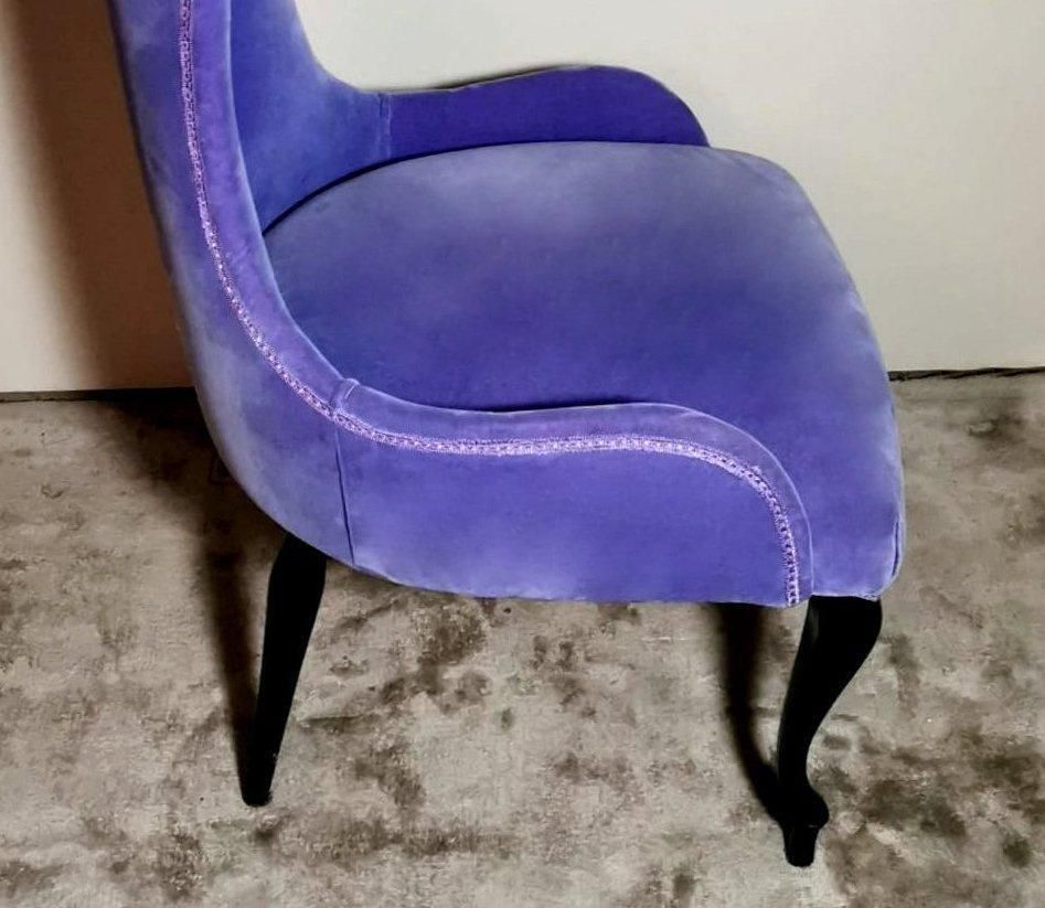 Furniture Hollywood Regency Style Italian Bedroom Armchair photo