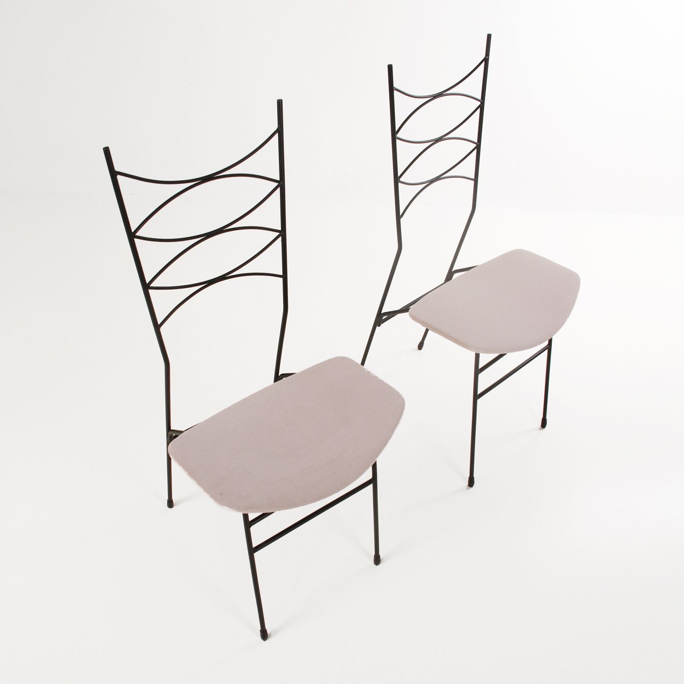 Pair Of Chairs French Production 50s photo for sale