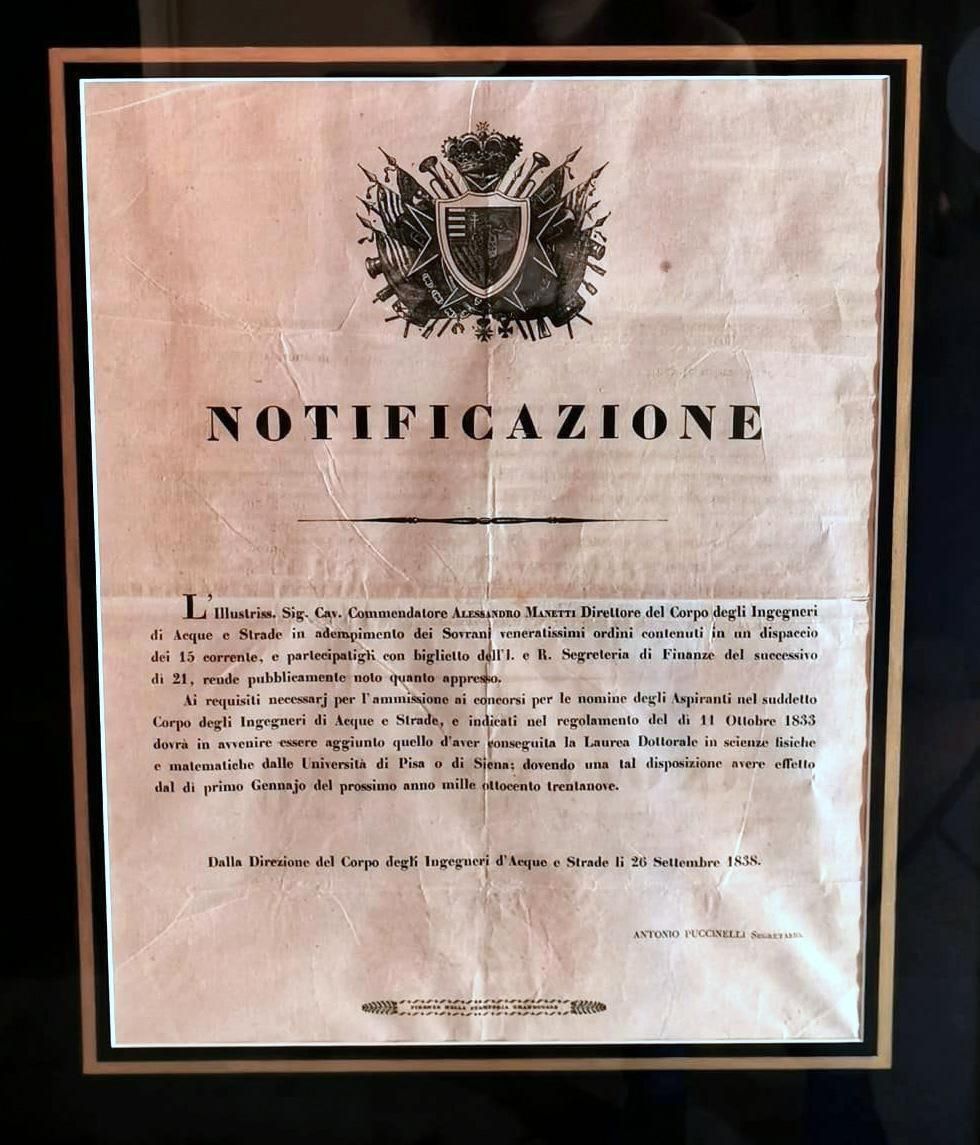 Ancient Document Of The Grand Duchy Of Tuscany Leopold II, Italy photo furniture