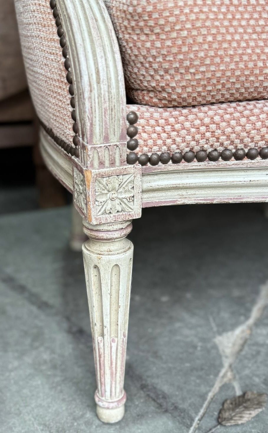 photo furniture Pair French Bergere Chairs