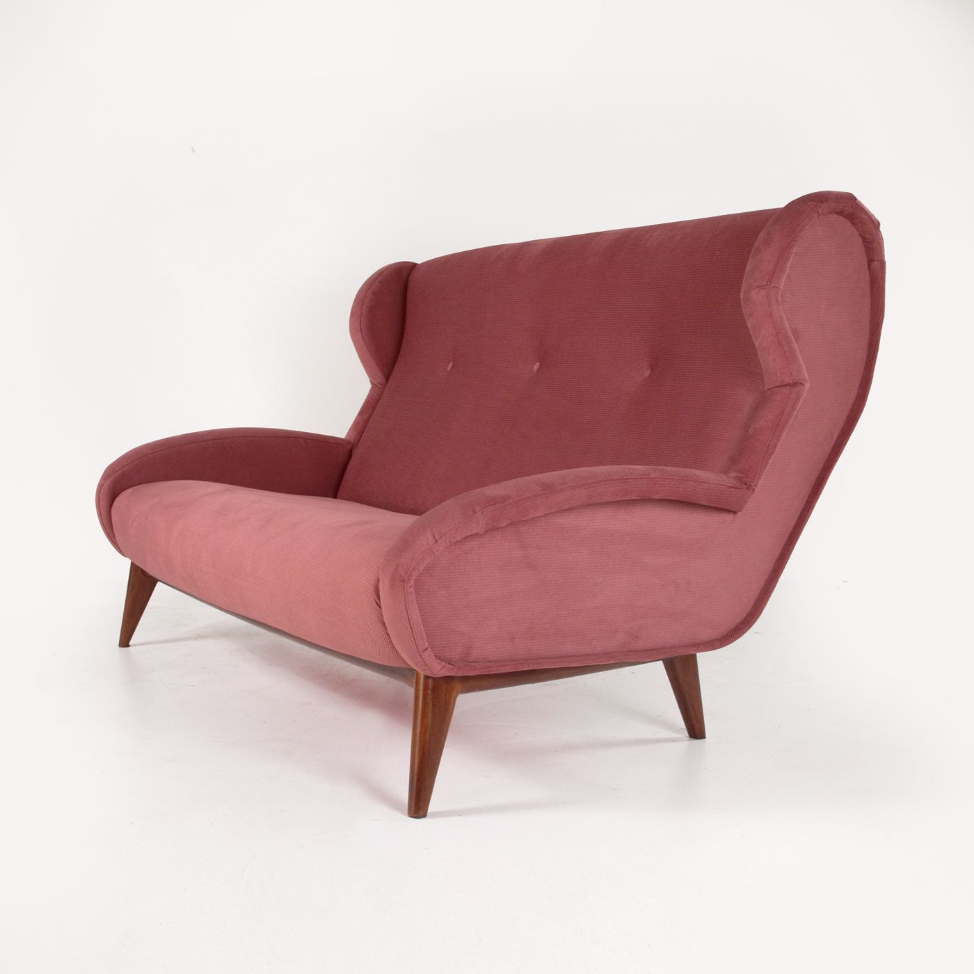 60's Three Seater Sofa In Velvet photo furniture