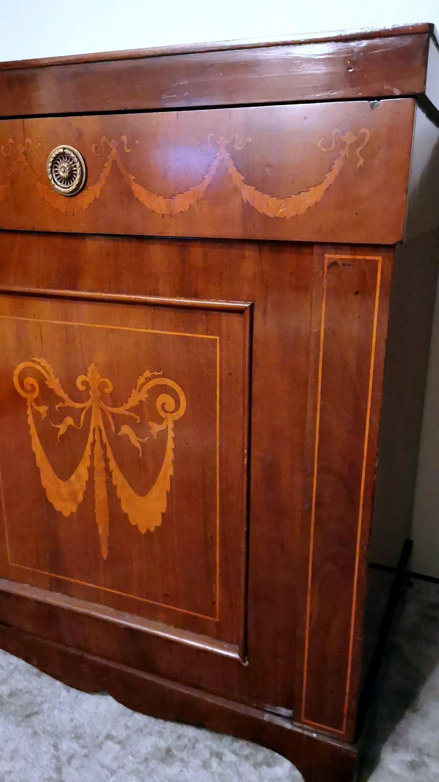 photo for sale Biedermeier Style Small Italian Sideboard