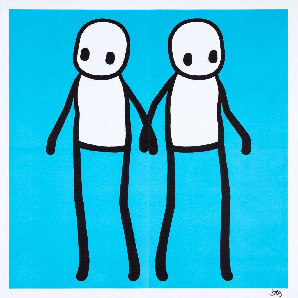 Stik, Full Set Of Holding Hands Signed Prints, 2020 photo 4500.0