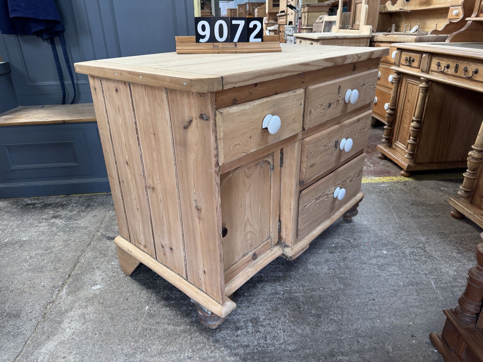 Old English Dresser Base, Ready For Finish photo 495.0