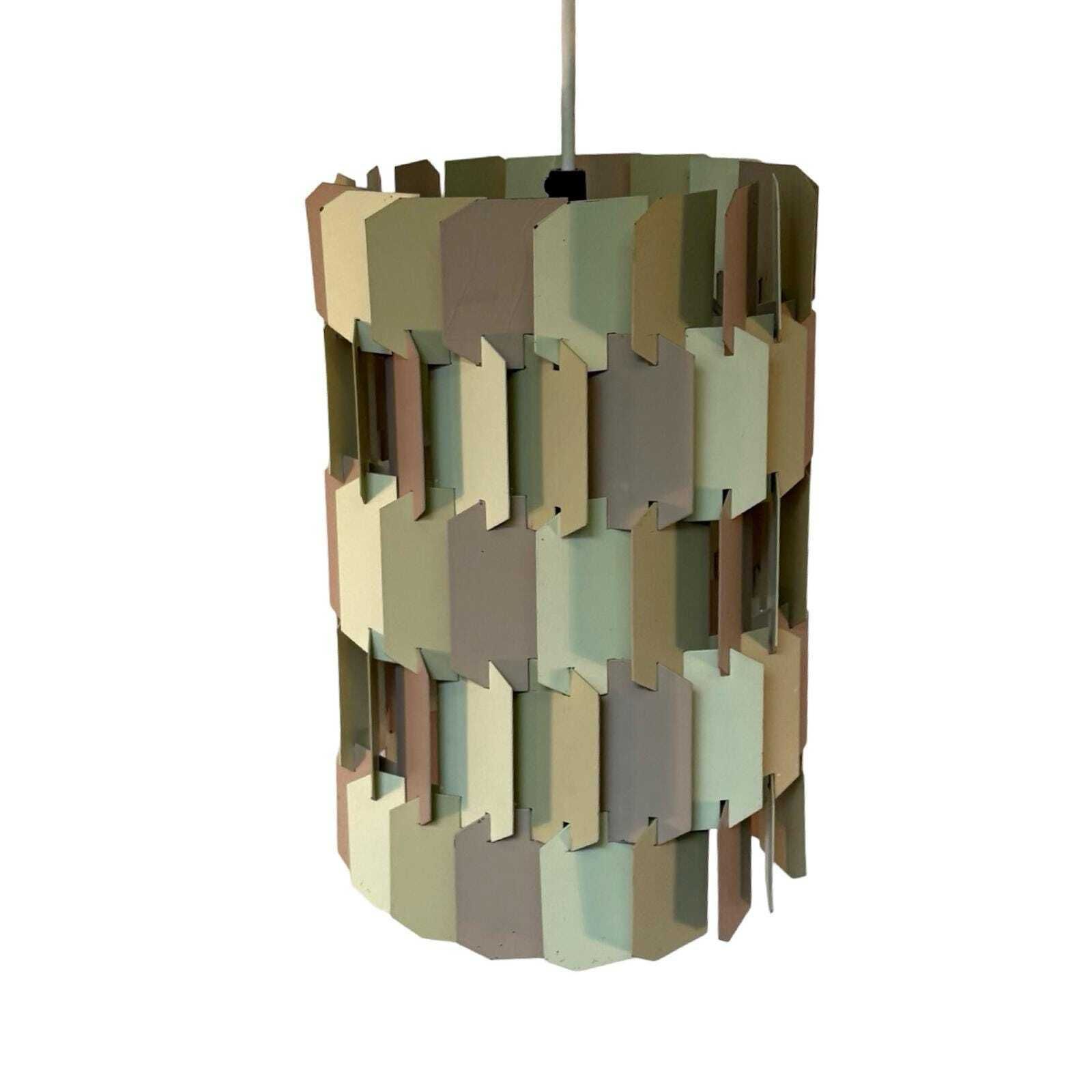 Louis Weisdorf   Lyfa   Danish Design   Facet Pop   Pendant Lamp Made From Metal   1960's   Rare And Available As Set Of Two! photo buy