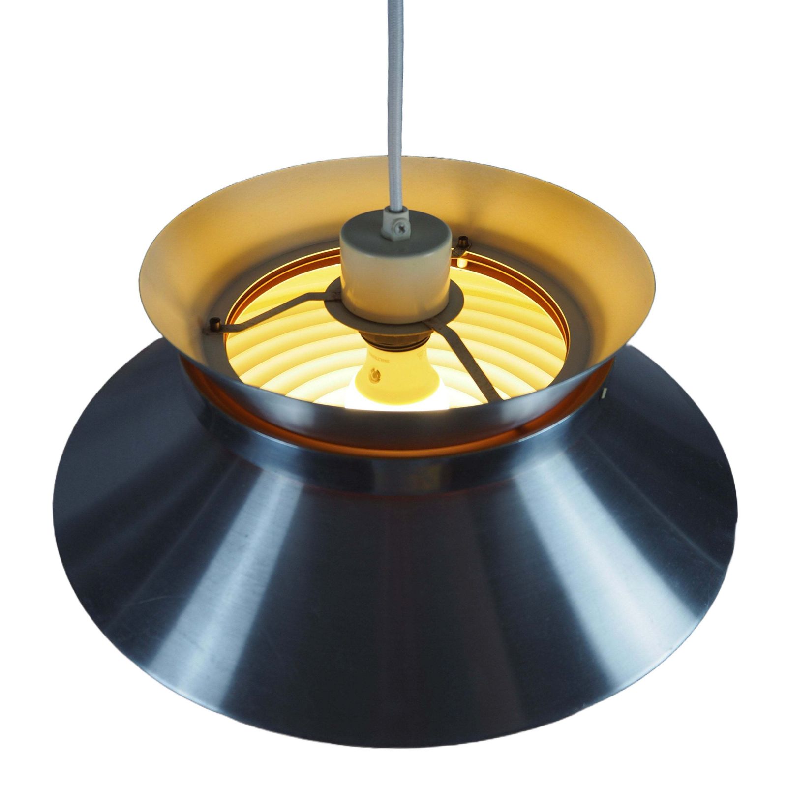 photo furniture Aluminum Pendant Lamp By Carl Thore For Granhaga, 1970s